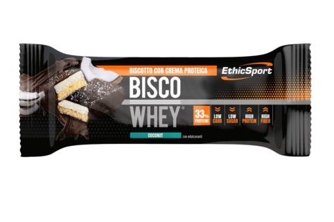 EthicSport Barretta Bisco Whey Coconut