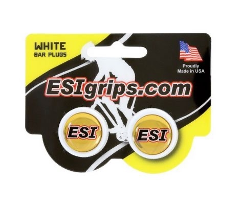 Tappi Manubrio Esi Grips Nero Bianco