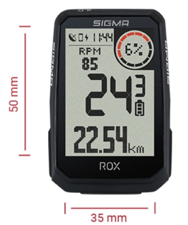 Ciclocomputer Sigma ROX 4.0 Endurance GPS Accessori