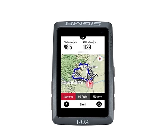 Ciclocomputer Sigma ROX 12.1 Evo GPS Accessori